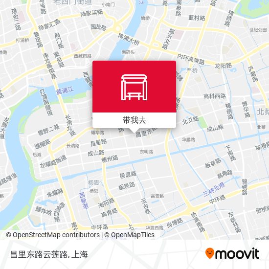 昌里东路云莲路地图