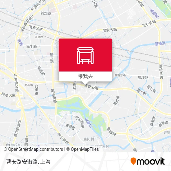 曹安路安谐路地图