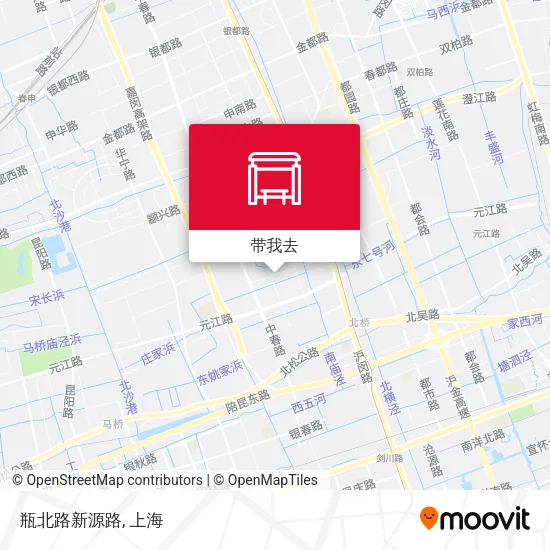 瓶北路新源路地图