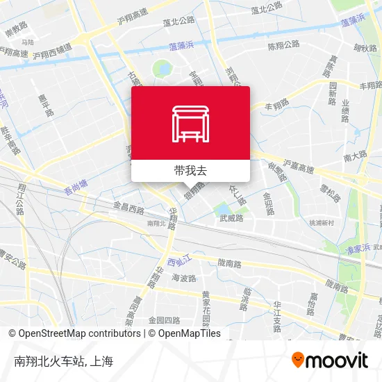 南翔北火车站地图