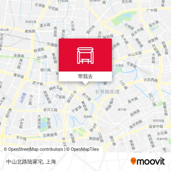 中山北路陆家宅地图