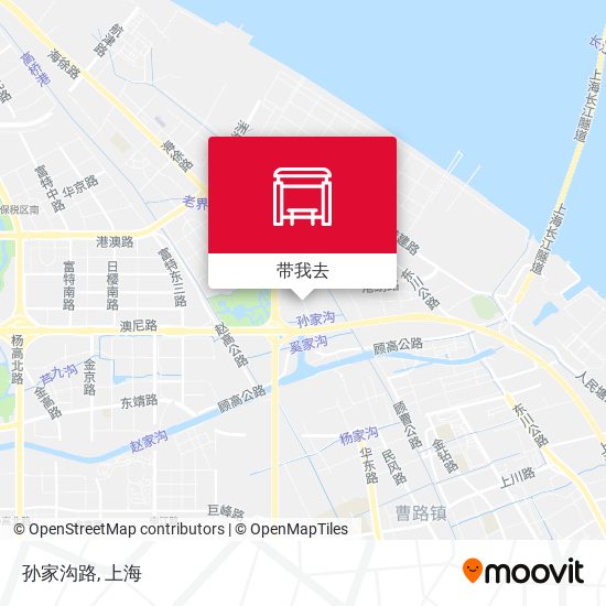 孙家沟路地图