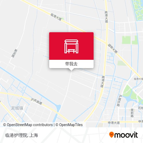 临港护理院地图