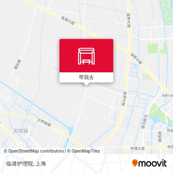 临港护理院地图