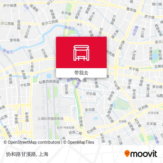 协和路甘溪路地图