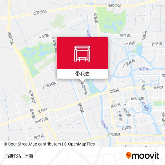 招呼站地图