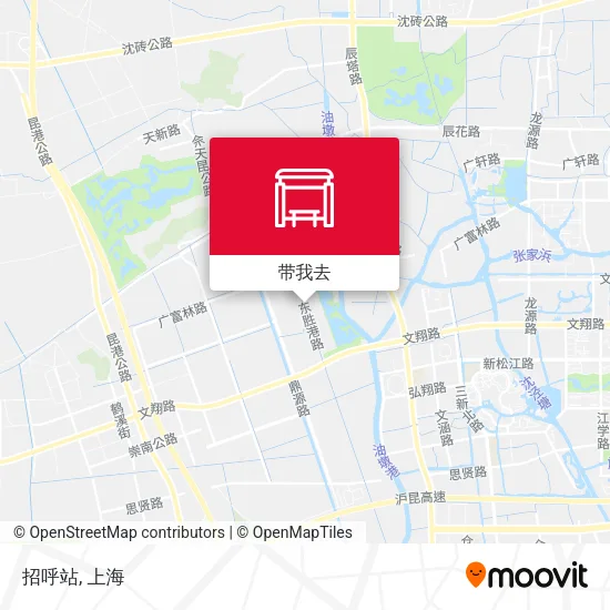 招呼站地图
