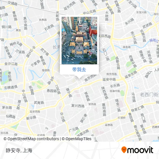 静安寺地图