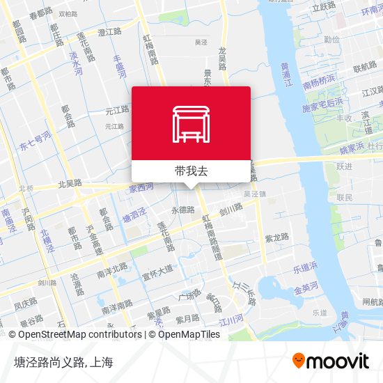 塘泾路尚义路地图