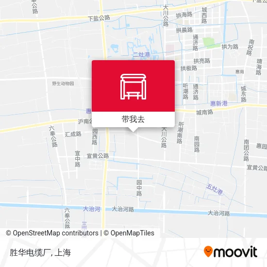 胜华电缆厂地图