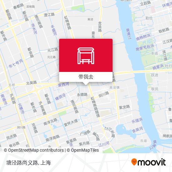 塘泾路尚义路地图