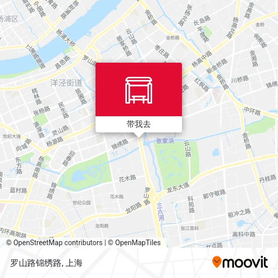 罗山路锦绣路地图