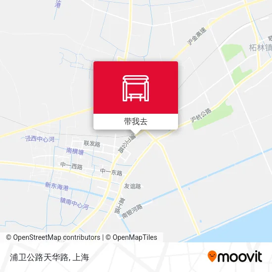 浦卫公路天华路地图