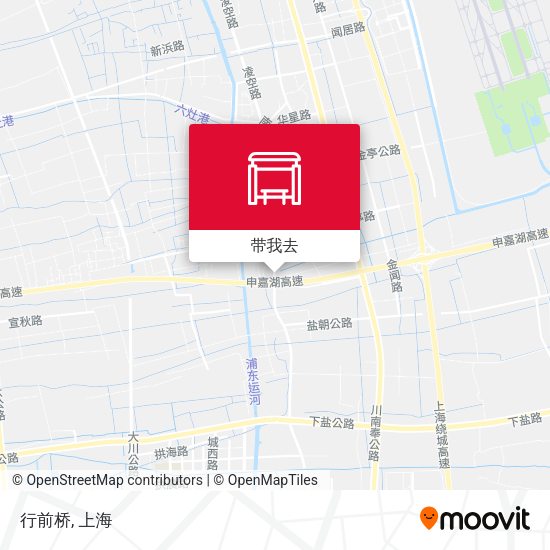 行前桥地图
