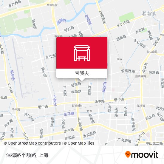 保德路平顺路地图
