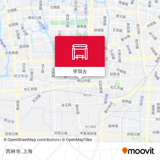 西林寺地图
