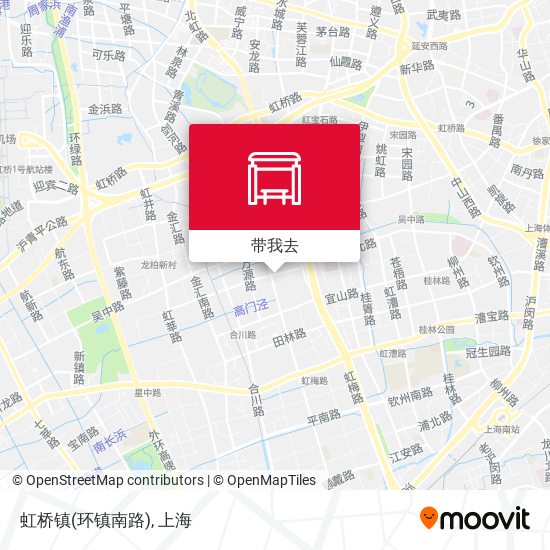 虹桥镇(环镇南路)地图