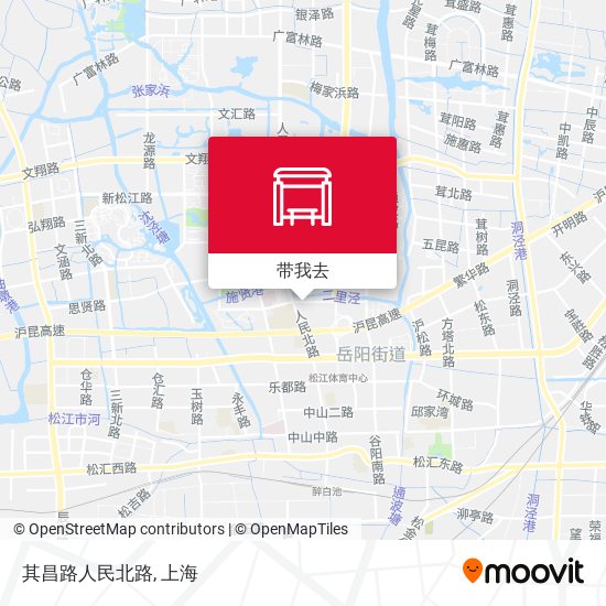其昌路人民北路地图
