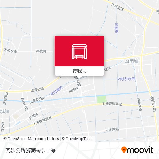 瓦洪公路(招呼站)地图