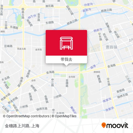 金穗路上川路地图