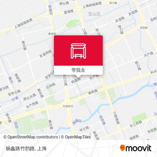 杨鑫路竹韵路地图