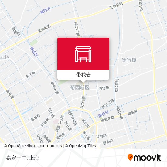 嘉定一中地图
