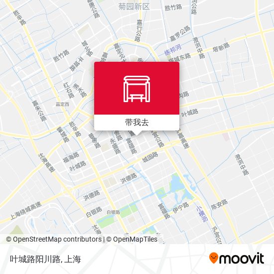 叶城路阳川路地图