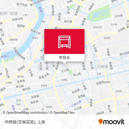 华绣路(艾南花苑)地图