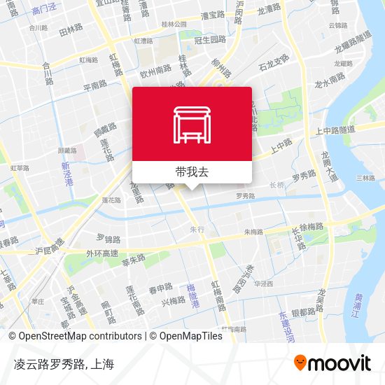 凌云路罗秀路地图