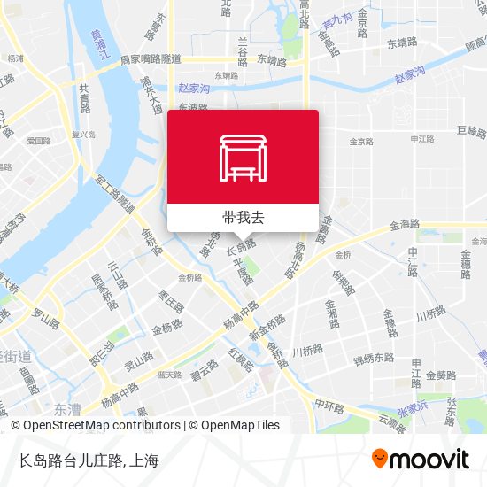 长岛路台儿庄路地图