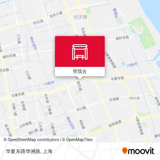 华夏东路华洲路地图