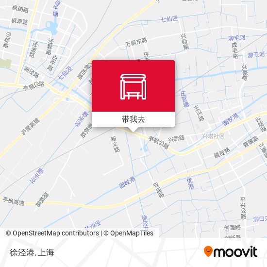 徐泾港地图