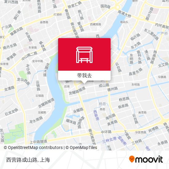 西营路成山路地图