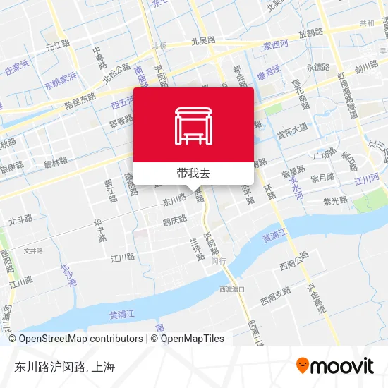 东川路沪闵路地图