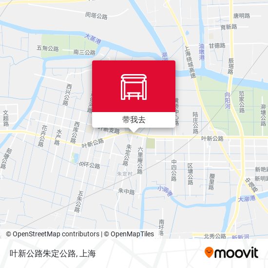 叶新公路朱定公路地图