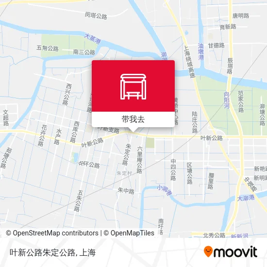 叶新公路朱定公路地图