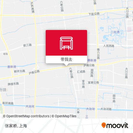 张家桥地图