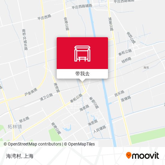 海湾村地图