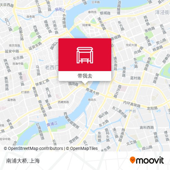 南浦大桥地图