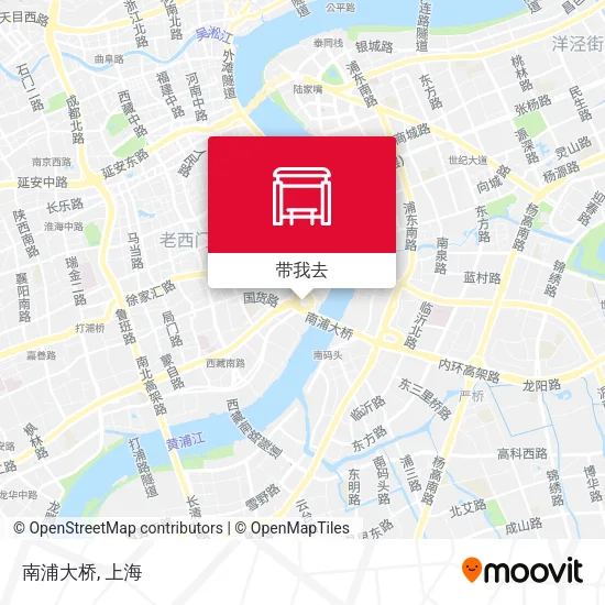 南浦大桥地图