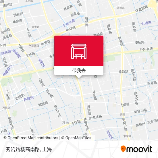 秀沿路杨高南路地图