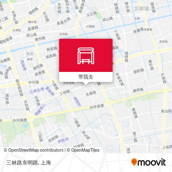 三林路东明路地图