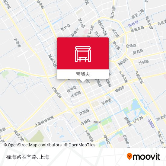 福海路胜辛路地图