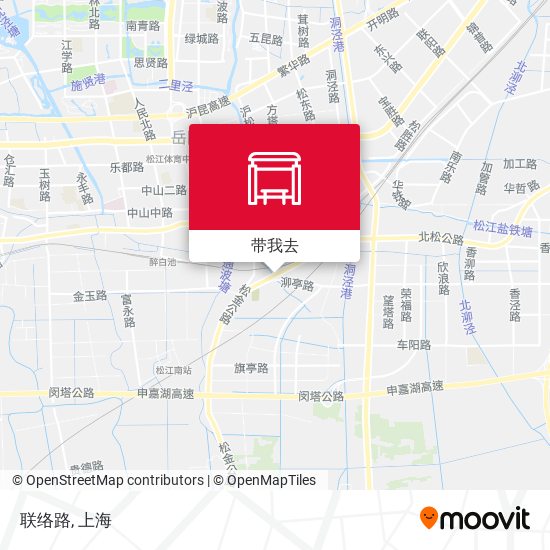 联络路地图