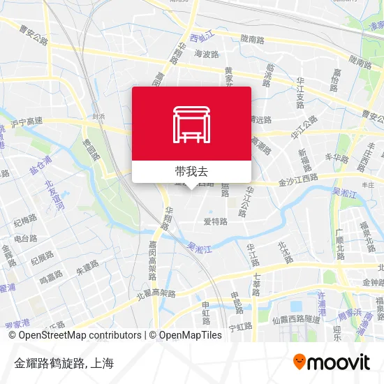 金耀路鹤旋路地图