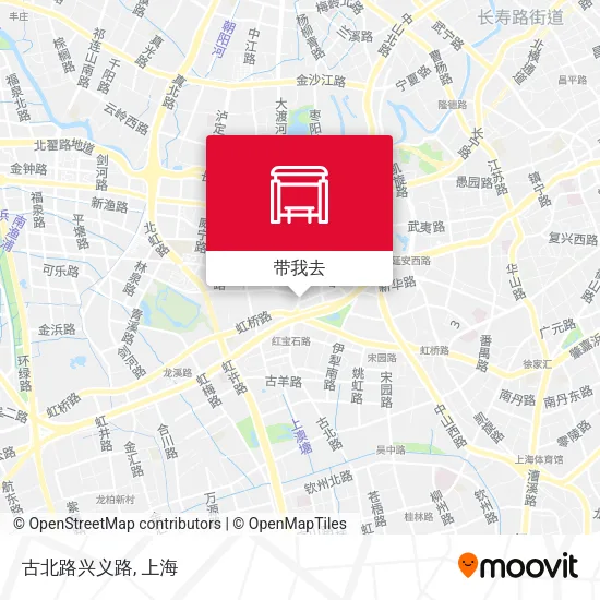 古北路兴义路地图