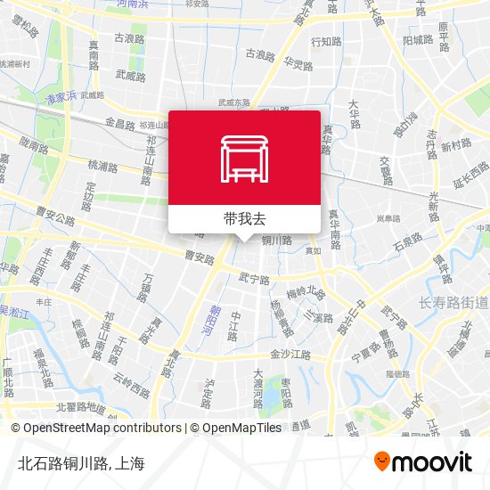 北石路铜川路地图