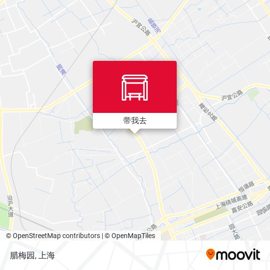 腊梅园地图