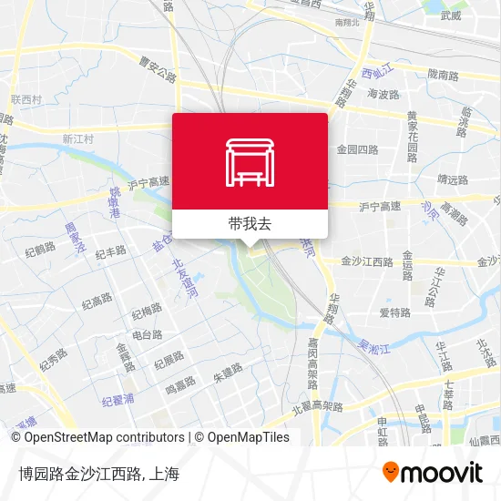 博园路金沙江西路地图