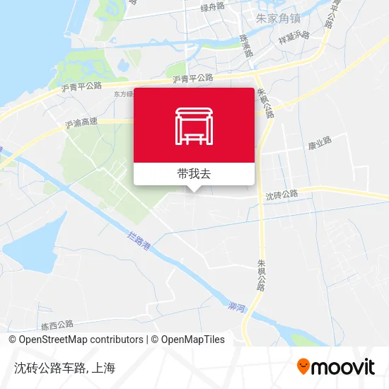 沈砖公路车路地图